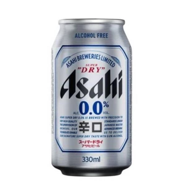 Asahi 0.0% Non-Alcoholic Beer 24 x 330ml