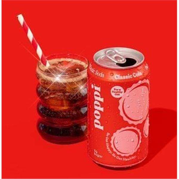 Poppi Cola Classique 12 x 355ml Cans