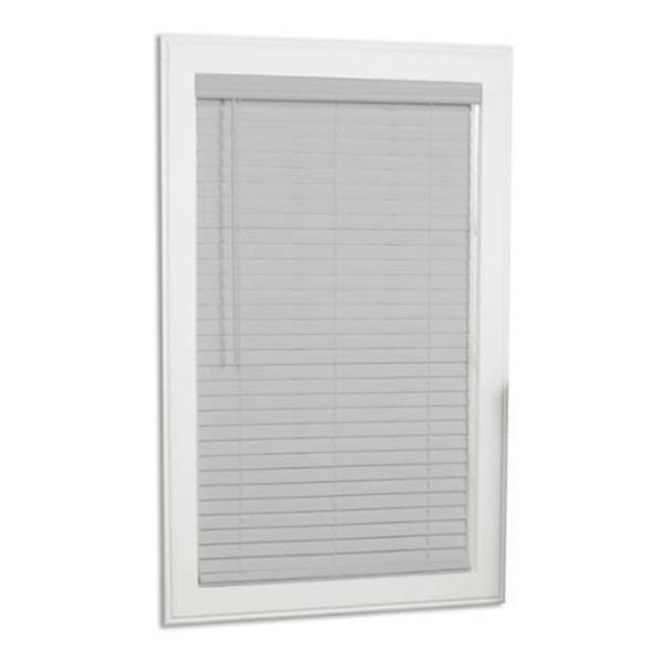 Allen + Roth 2-In Faux Wood Window Blinds, 36-In x 64-In, Grey Lot of 2