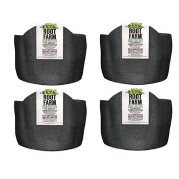 Root Farm 23.9 L Felt Planting Pot - LOT of 4