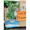 Image 1 : Lot of 5 Packs Mr. Fothergill’s Catnip Seeds