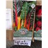 Image 1 : Lot of 5 Mr. Fothergill’s Swiss Chard Bright Lights Seed Packs