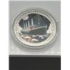 Image 3 : Titanic-Themed Commemorative Silver Coin Featuring Ship and Staircase Design