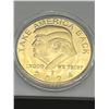 Image 1 : 2024 Gold-Colored Commemorative Coin Featuring ‘Take America Back’ Motto