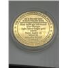 Image 2 : Commemorative Gold-Colored Coin Featuring Muhammad Ali, Heavyweight Champion