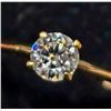 Image 2 : $700 10K  1.15G Moissanite 0.5Ct Ring