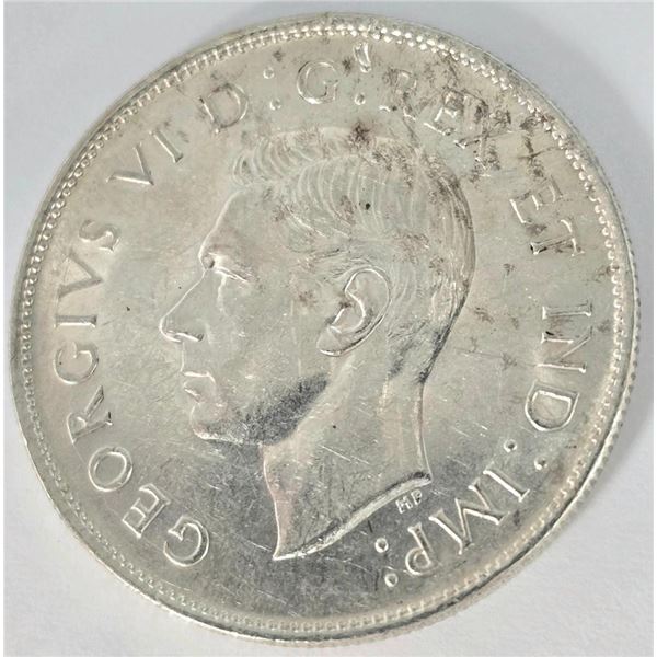 Silver 11.5G Canadian 50Cent  Coin