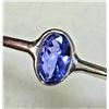 Image 1 : $160 Silver Tanzanite (0.45ct) Ring