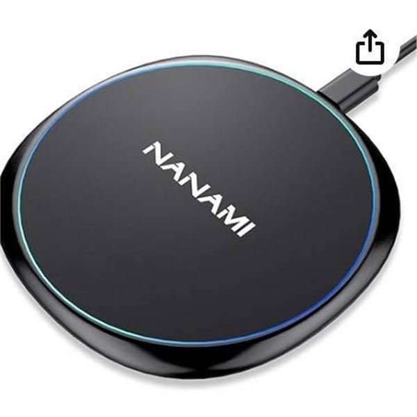 Nanami Fast Wireless Charger, U6 Model, 15W Max Charging Speed