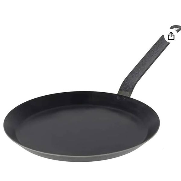 De Buyer Steel Crepe Pan 9 1/2″