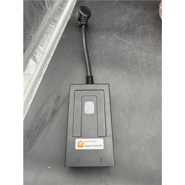 Satisure Smart Wi-Fi Outdoor Plug, Compatible with Apple HomeKit