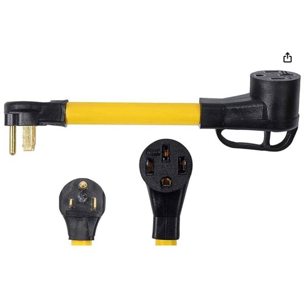 ONETAK NEMA 6-50P to 14-50R Cord Adapter Connector