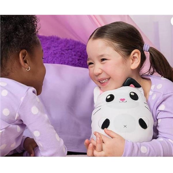Gabby’s Dollhouse Official Pandy Paws Squishy Plush Toy, Cat Stuffed Animal, Squishy Toys W