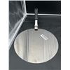 Image 3 : Pizza Shovel Spatula Plastic Handle Foldable Round Stainless Steel Non-Stick Pastry Paddle Kitchen B