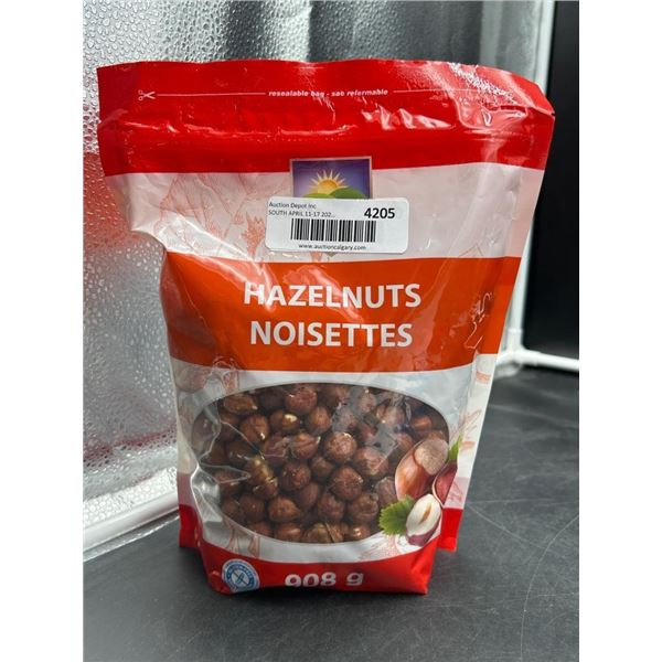 Hazelnuts 908 g With Resealable Packaging