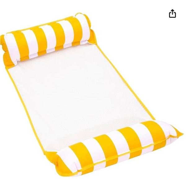 Aqua Original 4-in-1 Monterey Hammock Pool Float & Water Hammock, Multi-Purpose, Inflatable Pool Flo