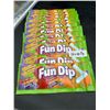 Image 1 : Lik-M-Aid Fun Dip 12-Pack, 40.5g Per Pack, Cherry and Grape Flavors