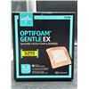 Image 1 : Medline Optifoam Gentle EX Silicone-Faced Foam Dressings, 4″ x 4″, Box of 10