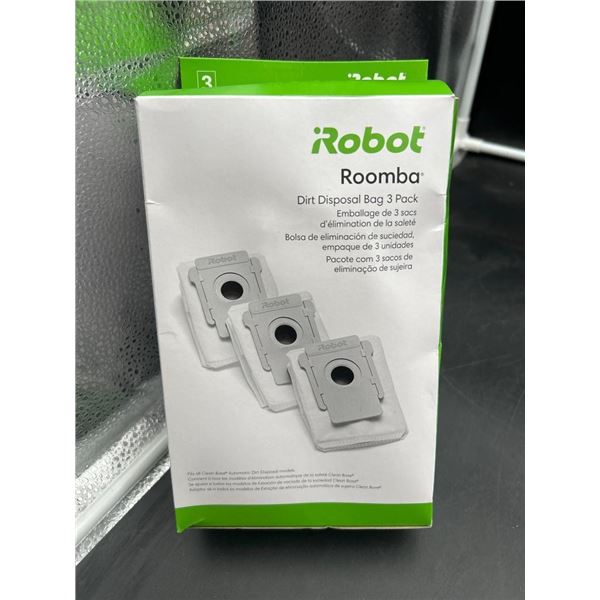 iRobot Roomba Dirt Disposal Bag 3 Pack for Clean Base