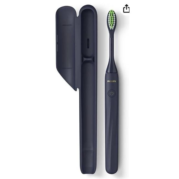 Philips One Sonicare Battery Toothbrush with Travel Case and AAA Battery