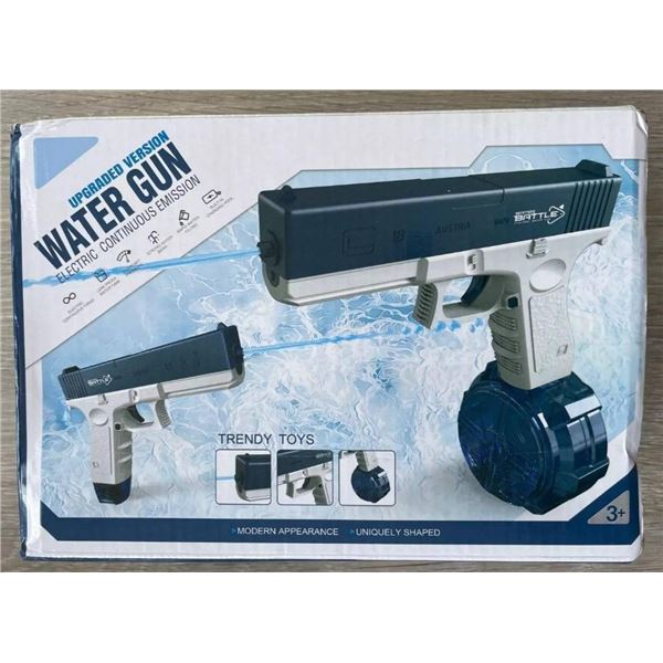 Upgraded Version Electric Water Gun with Continuous Emission Feature