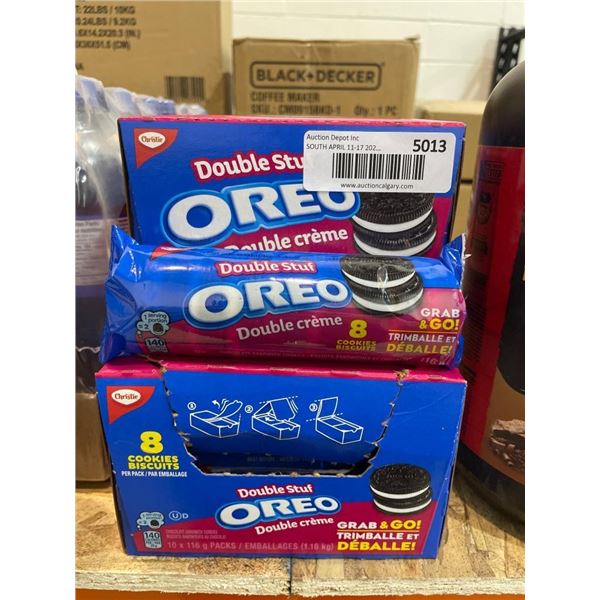 Oreo Double Stuf Grab & Go 20 x 116g Pack Cookies