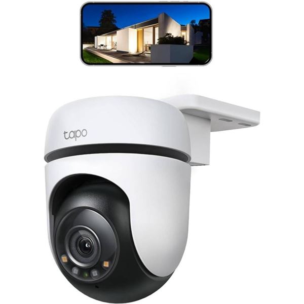 TP-Link Tapo 2K QHD Outdoor Pan/Tilt Wi-Fi Security Camera