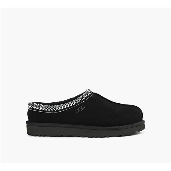 UGG Black Suede Slippers Size 8