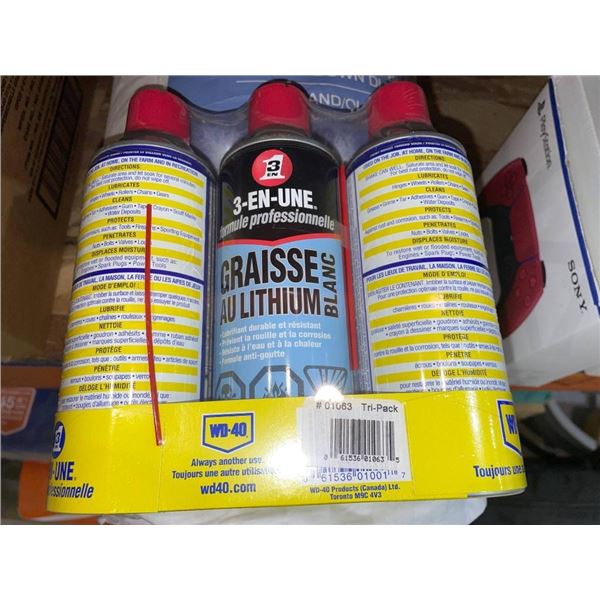 WD-40 Multi-Use Product with 3-IN-ONE White Lithium Grease