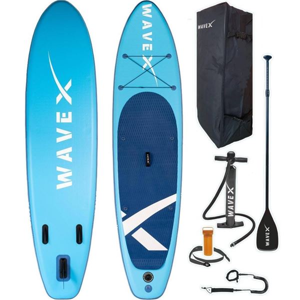 Wavex 11.0 Inflatable Stand-Up Paddleboard, 11′ x 32” x 6”