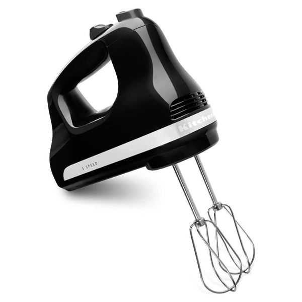 KitchenAid Hand Mixer KHM512OB, Onyx Black, 5-Speed