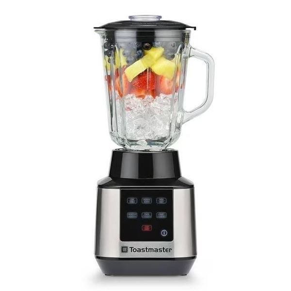 Toastmaster Six-Speed Blender with Digital Controls and Glass Jar