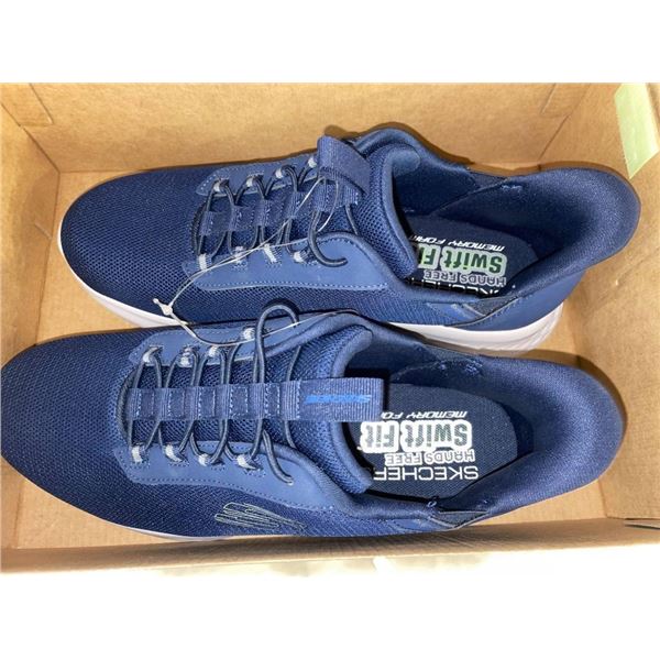 Skechers Relaxed Fit Arch Fit Technology Blue Shoes – Size 9
