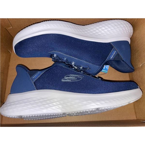 Skechers Blue Athletic Shoes, Item 1946009, Size 9