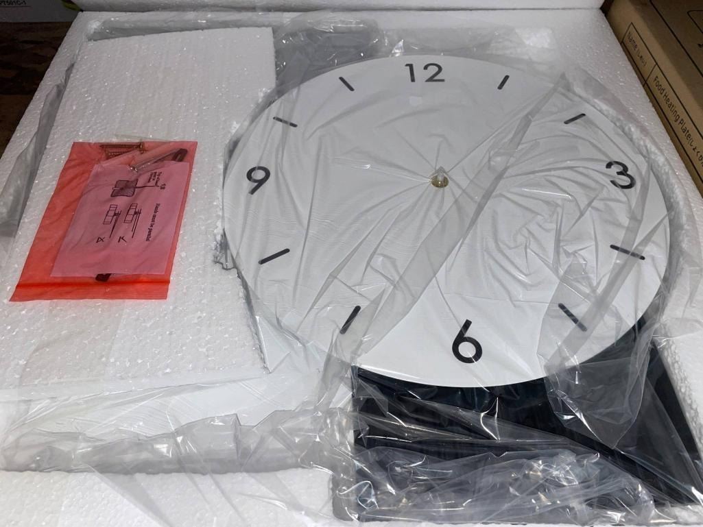 Basic Clock Assembly Wall Clock with Assembly Components and Instructions Included