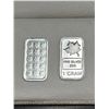 Image 1 : Set of Two 1-Gram .999 Fine Silver Bars Featuring Maple Leaf Design