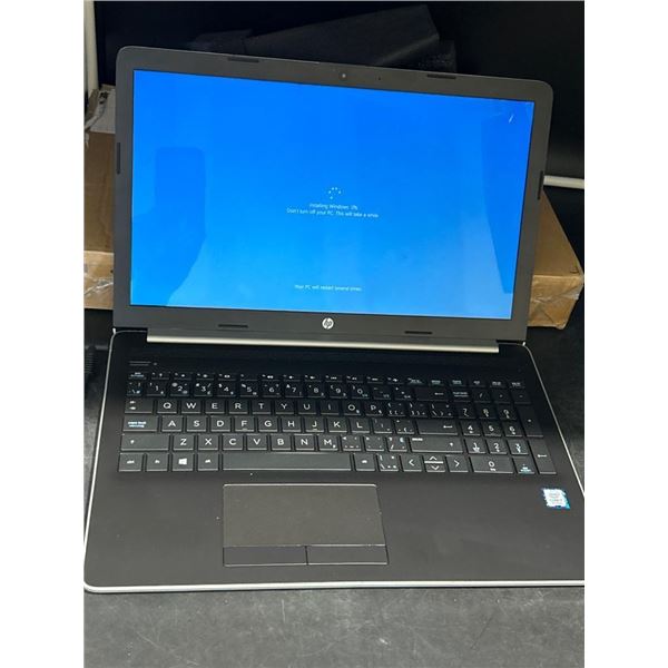 HP Laptop Model 15-da0050ca With Power Cord