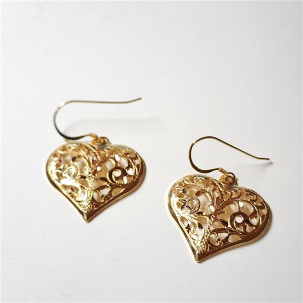 $50 Silver Gold Plated Earrings