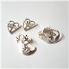 Image 2 : $100 Silver Two Pearsof Earring Sets