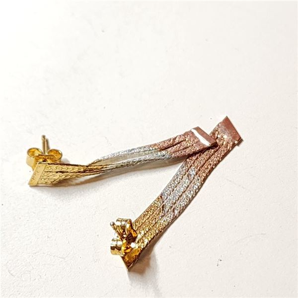 $50 Silver Three Color Earring Earrings