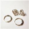 Image 1 : $100 Silver Two Pearsof Earring Sets