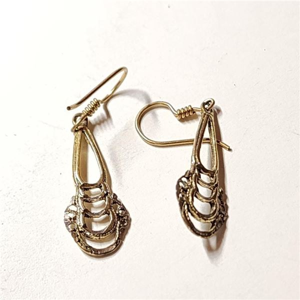$50 Silver Gold Plated Earrings