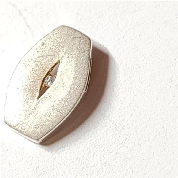 $50 Silver Diamond Pendant