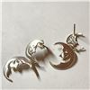 Image 1 : $50 Silver Moon Style Earrings