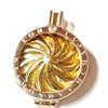 Image 1 : $100 Silver Diamond Rosegold & Gold Plated  Pendant