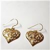 Image 1 : $50 Silver Gold Plated  Earrings
