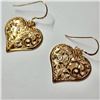 Image 2 : $50 Silver Gold Plated  Earrings