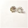 Image 1 : $50 Silver Flower Style  Earrings