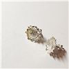 Image 2 : $50 Silver Flower Style  Earrings