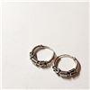 Image 2 : $50 Silver Hoops  Earrings